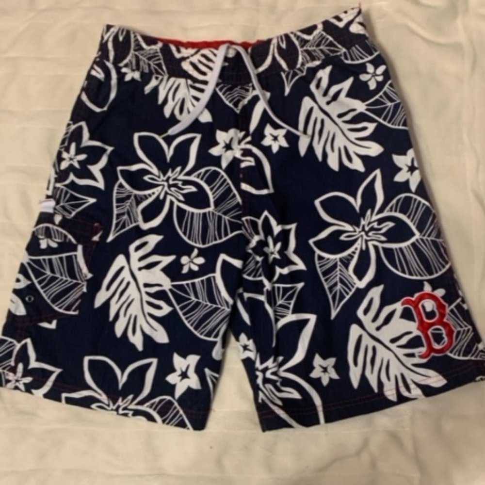 NWOT Boston Red Sox Swim Trunks